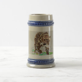 Jarra De Cerveza Mug: Oso Grizzly