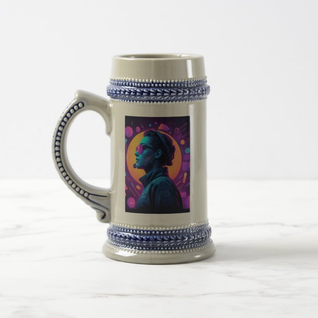Jarra De Cerveza Mug personalizado (Izquierda)