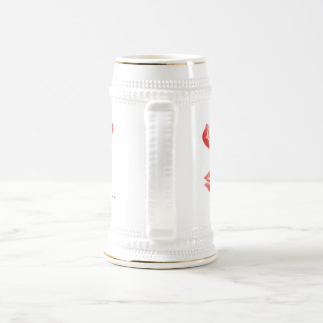 Jarra De Cerveza Mugre de beso y amor (Mango)