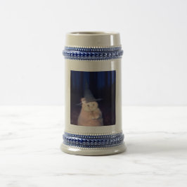 Jarra De Cerveza Mugre del gato asistente