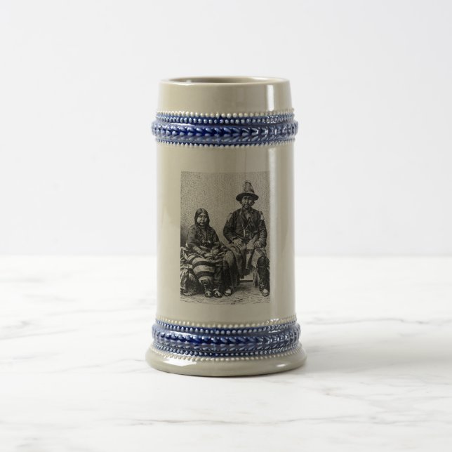 Jarra De Cerveza Mugre indio americano (Centro)