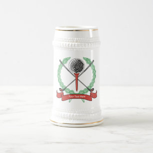 Jarra De Cerveza Mugs de golf personalizados Personalizados