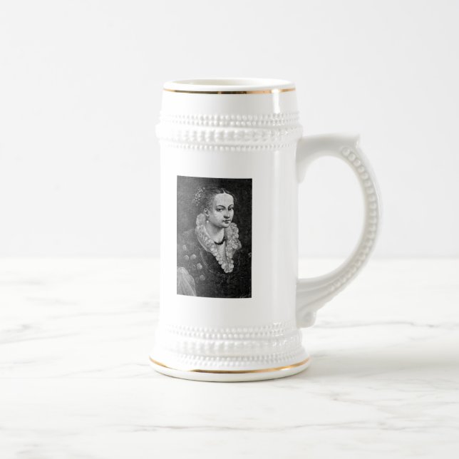 Jarra De Cerveza Mujer medieval (Derecha)