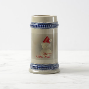 Jarra De Cerveza Muñeco de Nieve de Navidad