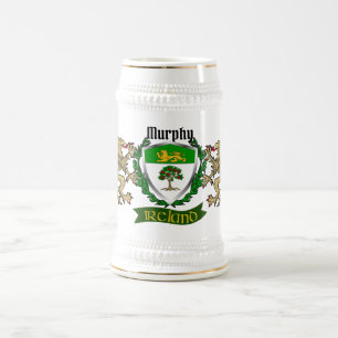 Jarra De Cerveza Murphy Irish Shield