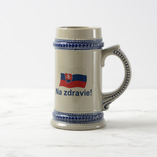 Jarra De Cerveza ¡Na Zdravie! (A su salud!)