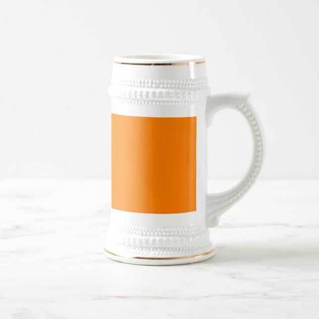 Jarra De Cerveza Naranja (Derecha)