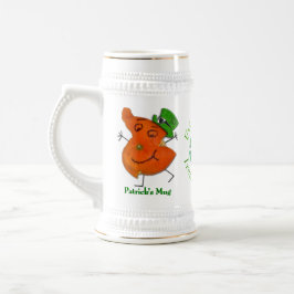 Jarra De Cerveza Naranja Mayor O'Paddy (Stein Personalizado)