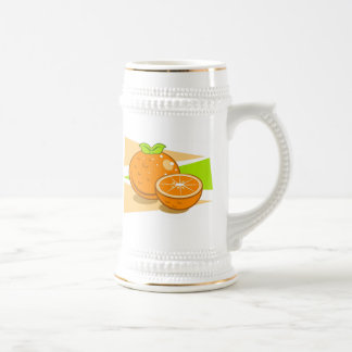 Jarra De Cerveza Naranjas