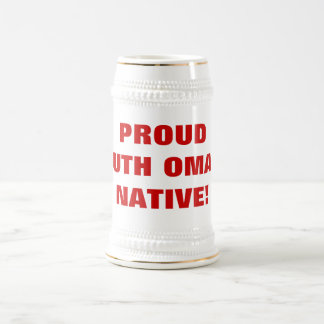 JARRA DE CERVEZA ¡NATURAL DEL SUR ORGULLOSO DE OMAHA!