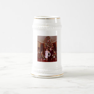 Jarra De Cerveza Navidad Presidente James Jimmy Carter Casa Blanca