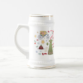 Jarra De Cerveza Navidades al azar