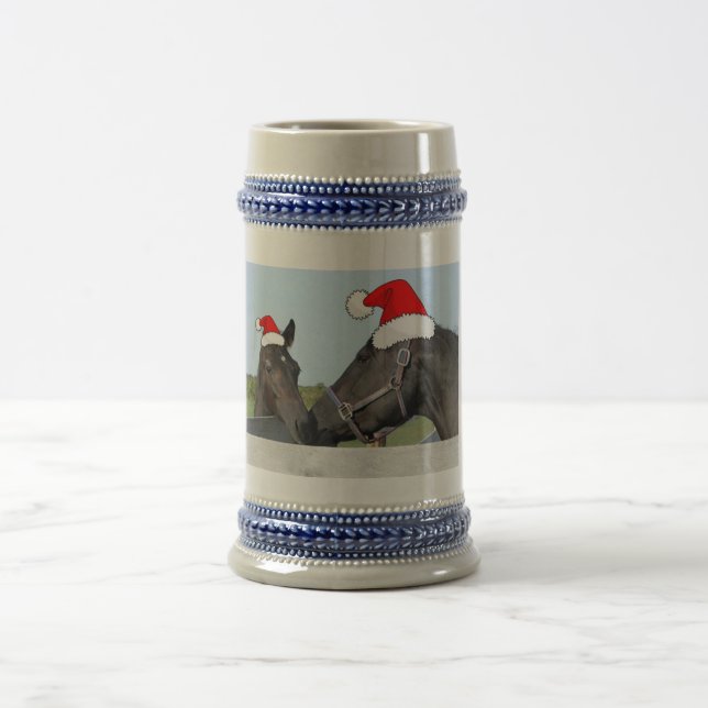 Jarra De Cerveza Navidades Caballo y Pony (Centro)