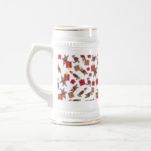 Jarra De Cerveza Navidades Elves stein