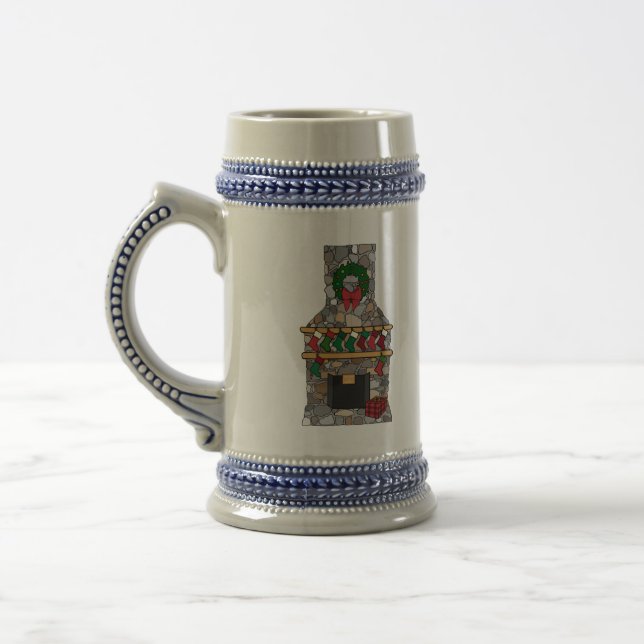 Jarra De Cerveza Navidades Lodge 2024 Mug (Izquierda)
