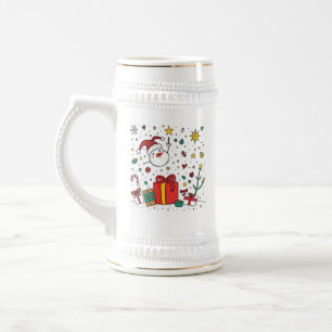 Jarra De Cerveza Navidades personalizados