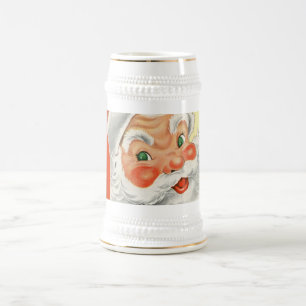 Jarra De Cerveza Navidades tradicionales de Santa Claus