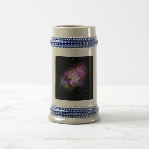 Jarra De Cerveza Nebulosa del Cangrejo Resto de Supernova Compuesto