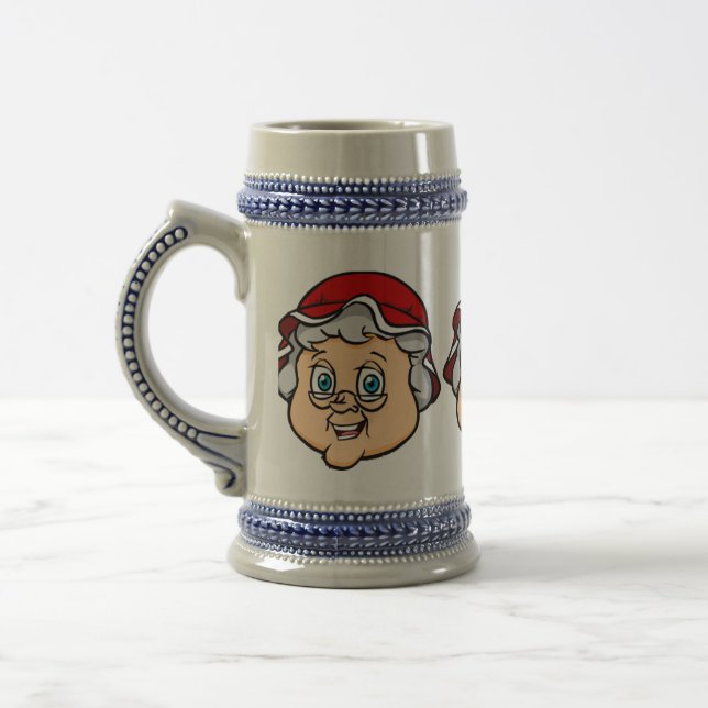 Jarra De Cerveza NiCK DAVID - Sra. Claus Cocoa Stein (Izquierda)