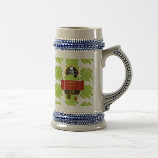 Jarra De Cerveza Ninja androide/pirata Stein (Derecha)