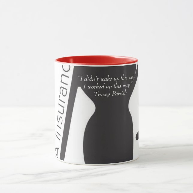 Jarra de cerveza. "No me desperté de esta manera,  (Centro)