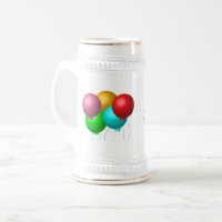 Nombre personalizado de los globos de cinco cumple