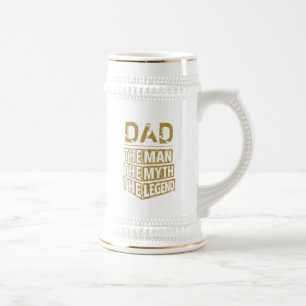 Jarra De Cerveza Nombre Personalizado El Hombre El Mito La Leyenda