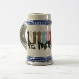 Jarra De Cerveza Nosotros Nos Protegemos