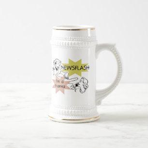 Jarra De Cerveza Noticia de última hora soy camisetas y regalos de