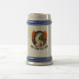 Jarra De Cerveza Novia corriendo