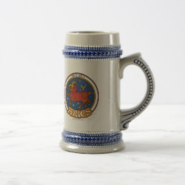 Jarra De Cerveza NP Aries 22oz Stein