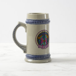 Jarra De Cerveza NP Gemini 22oz Stein