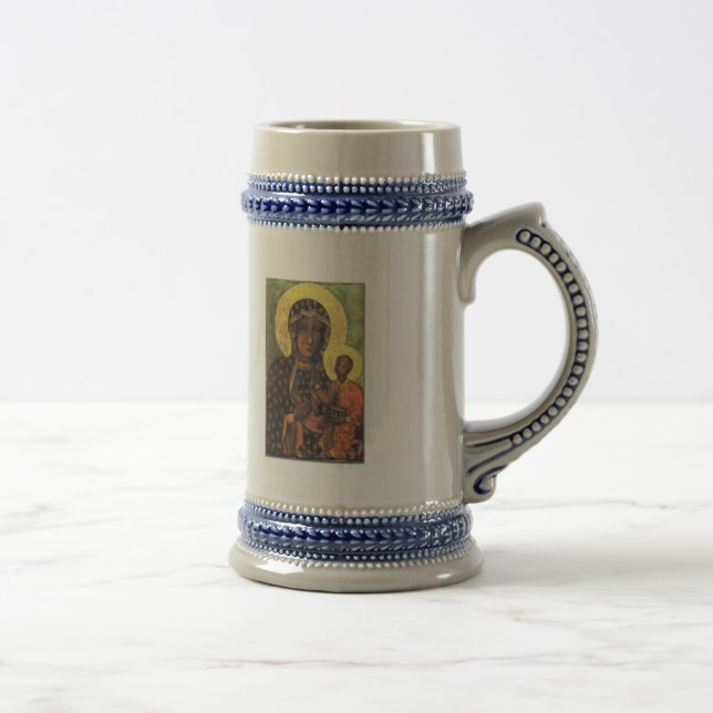 Jarra De Cerveza Nuestra señora de Czestochowa (Derecha)