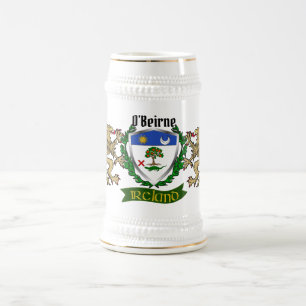 Jarra De Cerveza O'Beirne Irish Shield