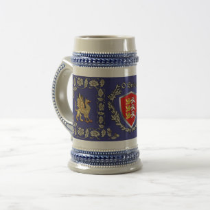 Jarra De Cerveza O'Brien/Brien Irish Shield Griffin Stein