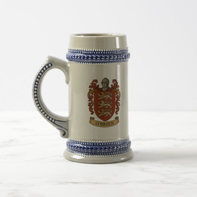 Jarra De Cerveza O'Brien Family Crest Stein Mug (Izquierda)