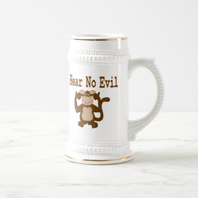 Jarra De Cerveza Oír No Malvado Stein (Derecha)