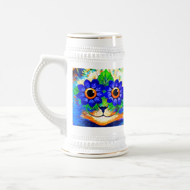 Jarra De Cerveza Ojos de flor de gato (Izquierda)