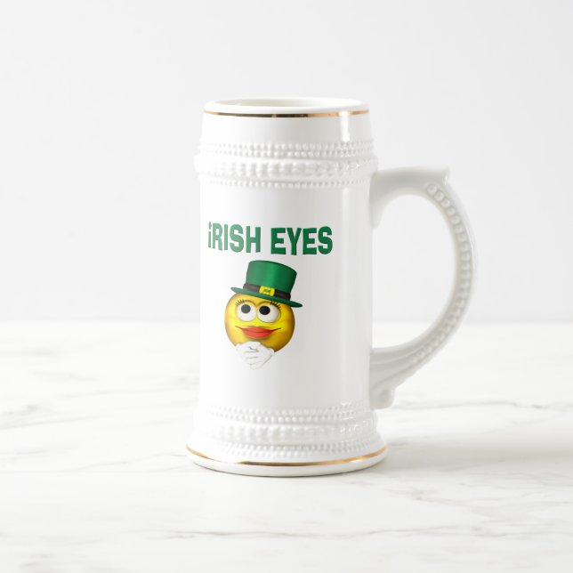 JARRA DE CERVEZA OJOS IRLANDESES (Derecha)