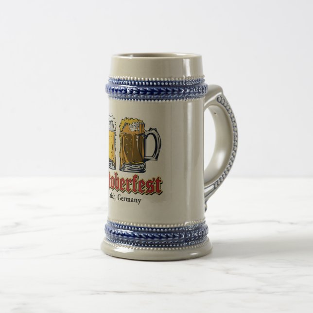 Jarra De Cerveza Oktoberfest 2 Beer Steins (Anverso derecho)