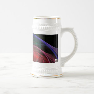 Jarra De Cerveza Ola Espacial