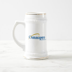 Jarra De Cerveza Omnipro Services White Stein Mug