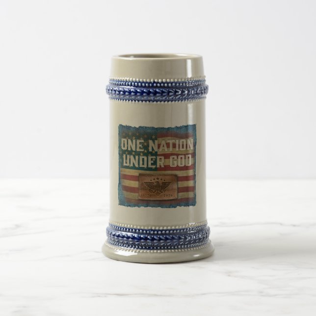 Jarra De Cerveza One Nation - Beer Stein (Centro)