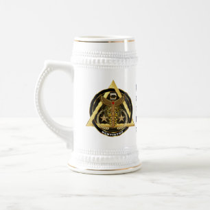 Jarra De Cerveza Opinión dental del concepto del artista del
