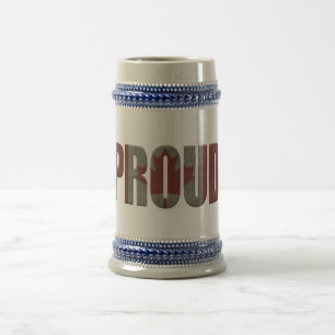 Jarra De Cerveza Orgullo canadiense