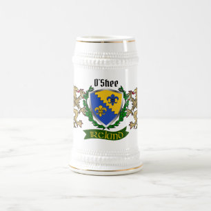 Jarra De Cerveza O'Shee/Shea Irish Shield Beer Stein