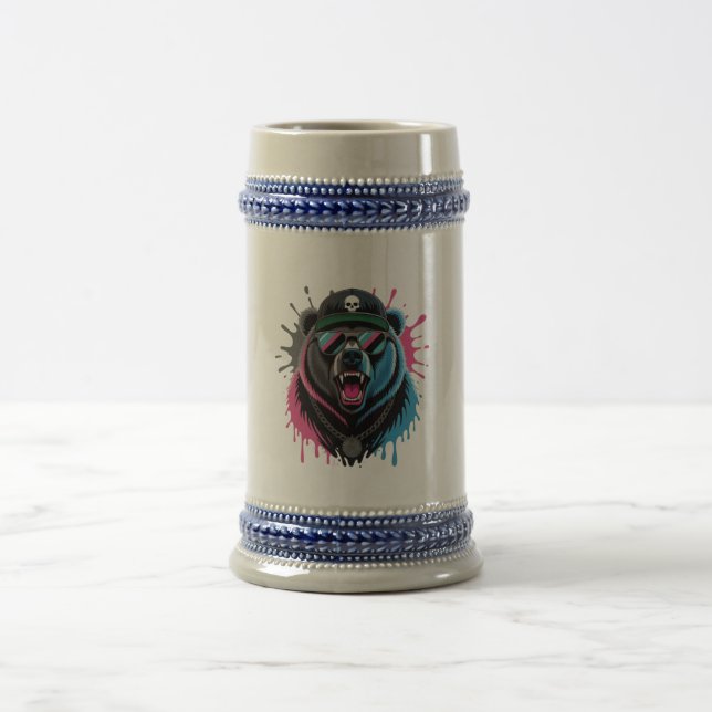 JARRA DE CERVEZA OSO SALVAJE (Centro)
