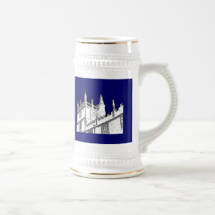 Jarra De Cerveza Oxford Inglaterra 1986 espirales constructivos