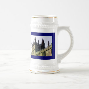 Jarra De Cerveza Oxford Inglaterra 1986 espirales constructivos 1