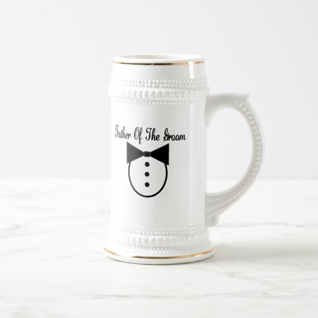 Jarra De Cerveza Padre de la Groom (Derecha)
